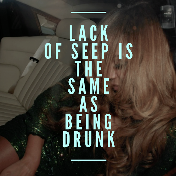 Lack Of Sleep Is The Same As Being Drunk