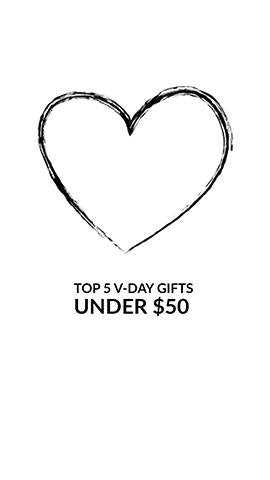 Valentine's Day Gifts Under $50