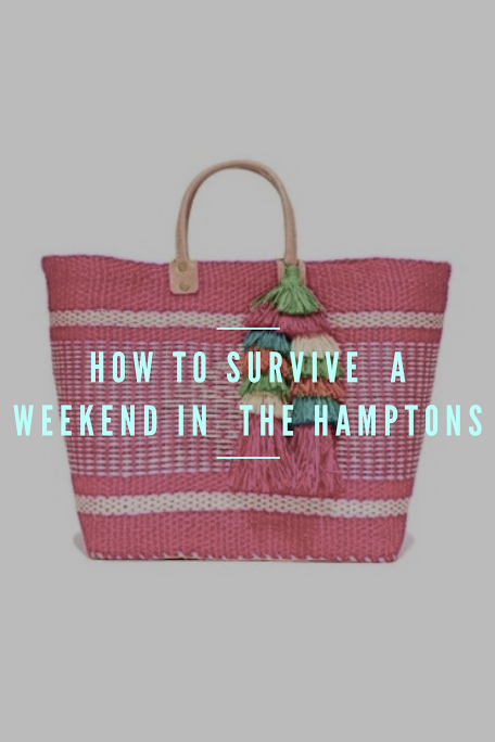 How To Survive a Weekend in the Hamptons