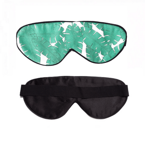 Leaf Me Alone Custom Sleep Mask! Click to customize your own sleep mask!
