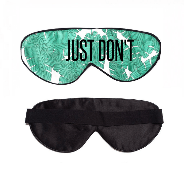 Leaf Me Alone Sleep Mask