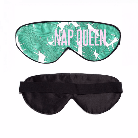 Leaf Me Alone Custom Sleep Mask! Click to customize your own sleep mask!