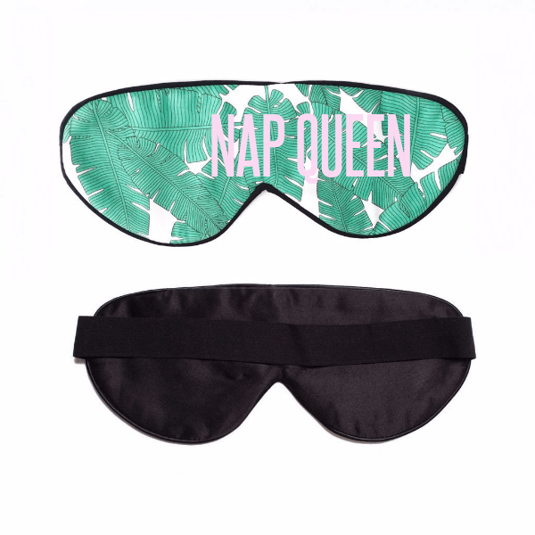 Leaf Me Alone Custom Sleep Mask! Click to customize your own sleep mask!