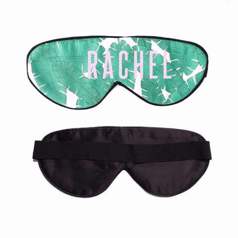 Leaf Me Alone Custom Sleep Mask! Click to customize your own sleep mask!