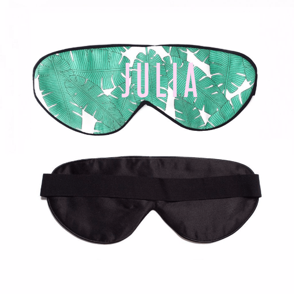 Leaf Me Alone Custom Sleep Mask! Click to customize your own sleep mask!