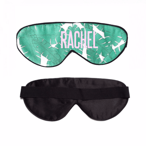 Leaf Me Alone Custom Sleep Mask! Click to customize your own sleep mask!