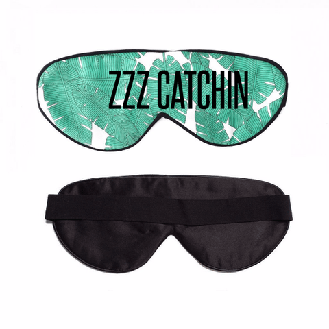Leaf Me Alone Sleep Mask