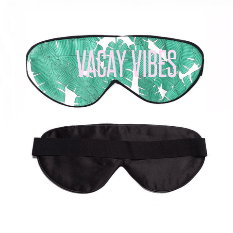 Leaf Me Alone Sleep Mask