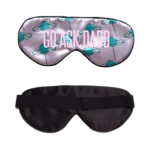 Under My Umbrella Custom Sleep Mask! Click to customize your own mask!