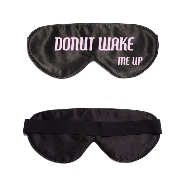 Black Silk Sleep Mask