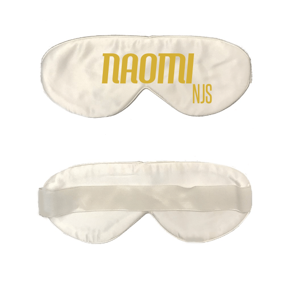 White Silk Sleep Mask