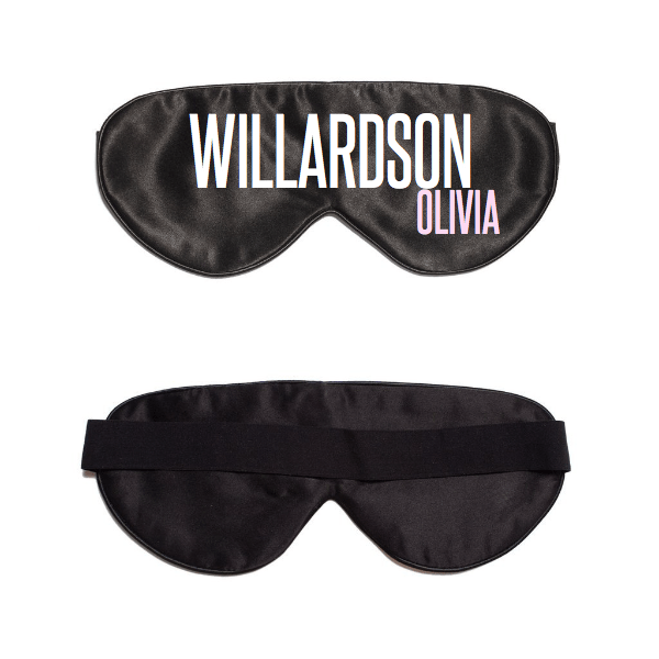 Custom Silk Sleep Mask! Click to customize your own mask!