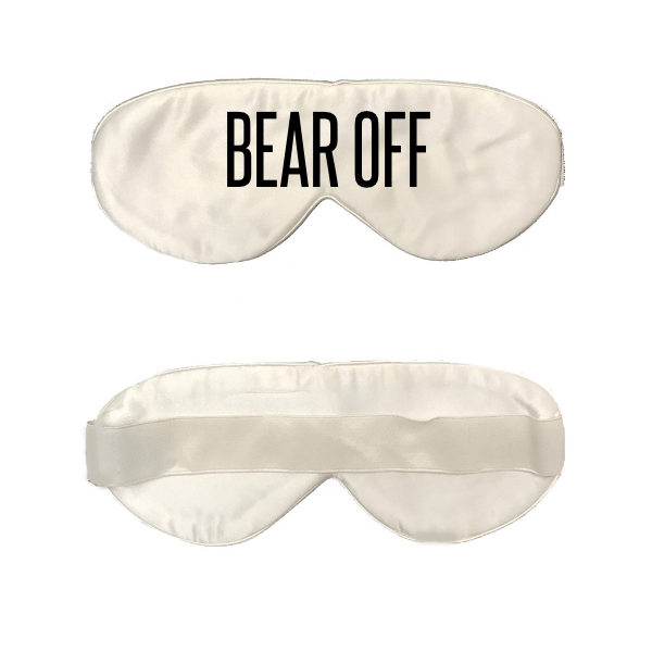 White Silk Sleep Mask