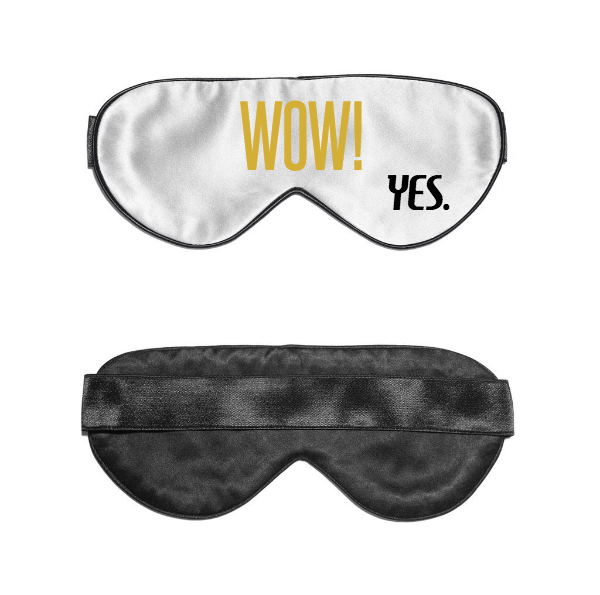 Custom Silk Sleep Mask! Click to customize your own mask!