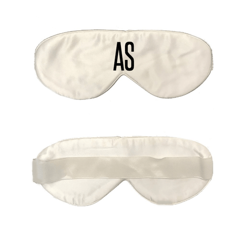 White Silk Sleep Mask