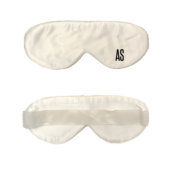 White Silk Sleep Mask