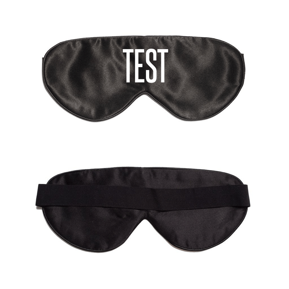 Custom Silk Sleep Mask! Click to customize your own mask!