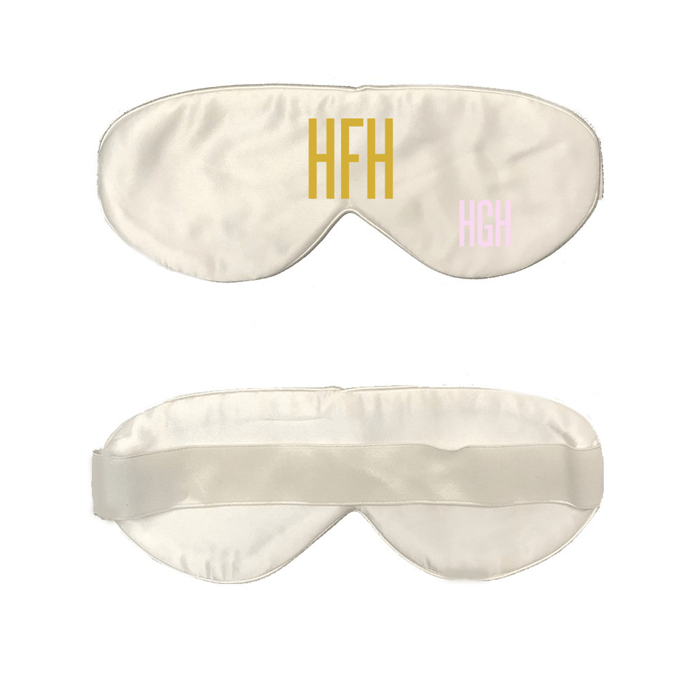 White Silk Sleep Mask