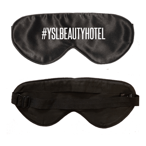 Lavender Scented Black Silk Sleep Mask- Click to customize