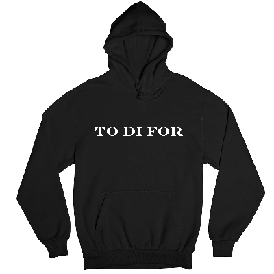 Custom Black Hoodie
