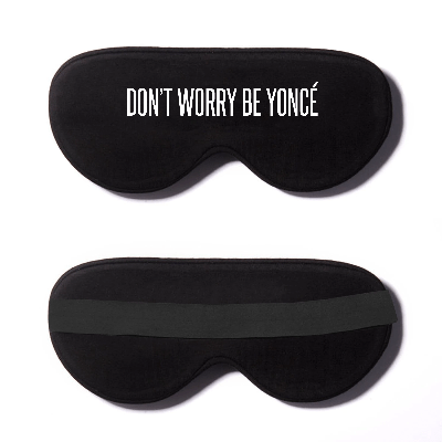Black Cotton Sleep Mask- Click to Customize