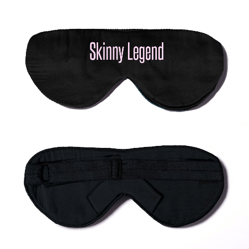 Black Silk Sleep Mask - Customization Available