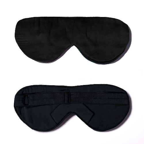 Black Silk Sleep Mask - Customization Available