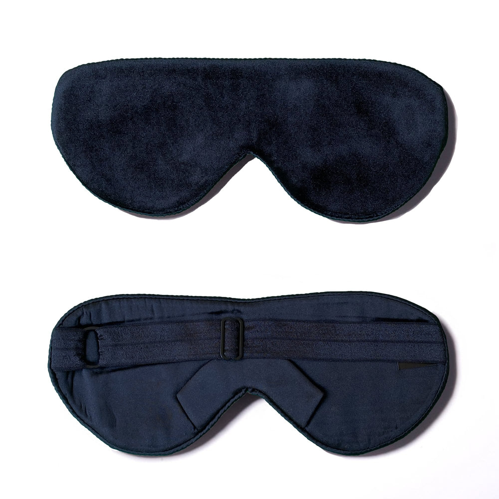 Black Silk Velvet Sleep Mask