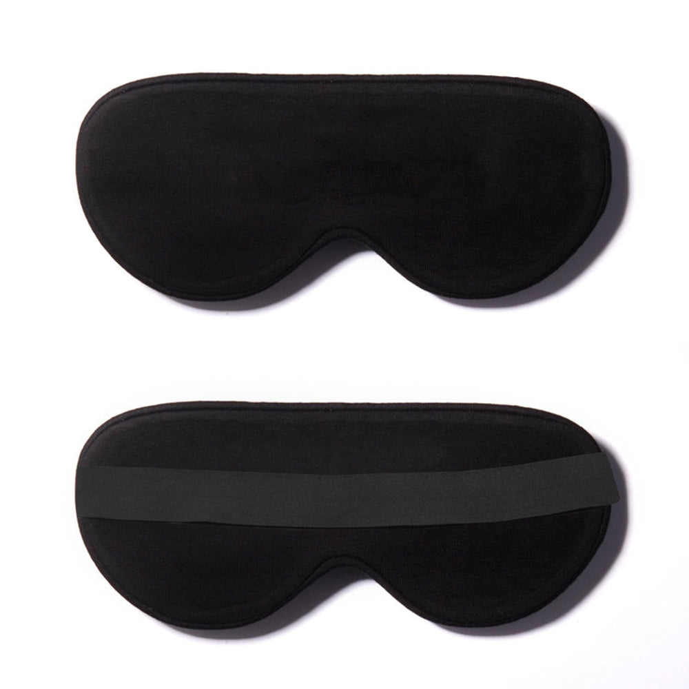 Black Cotton Sleep Mask- Click to Customize
