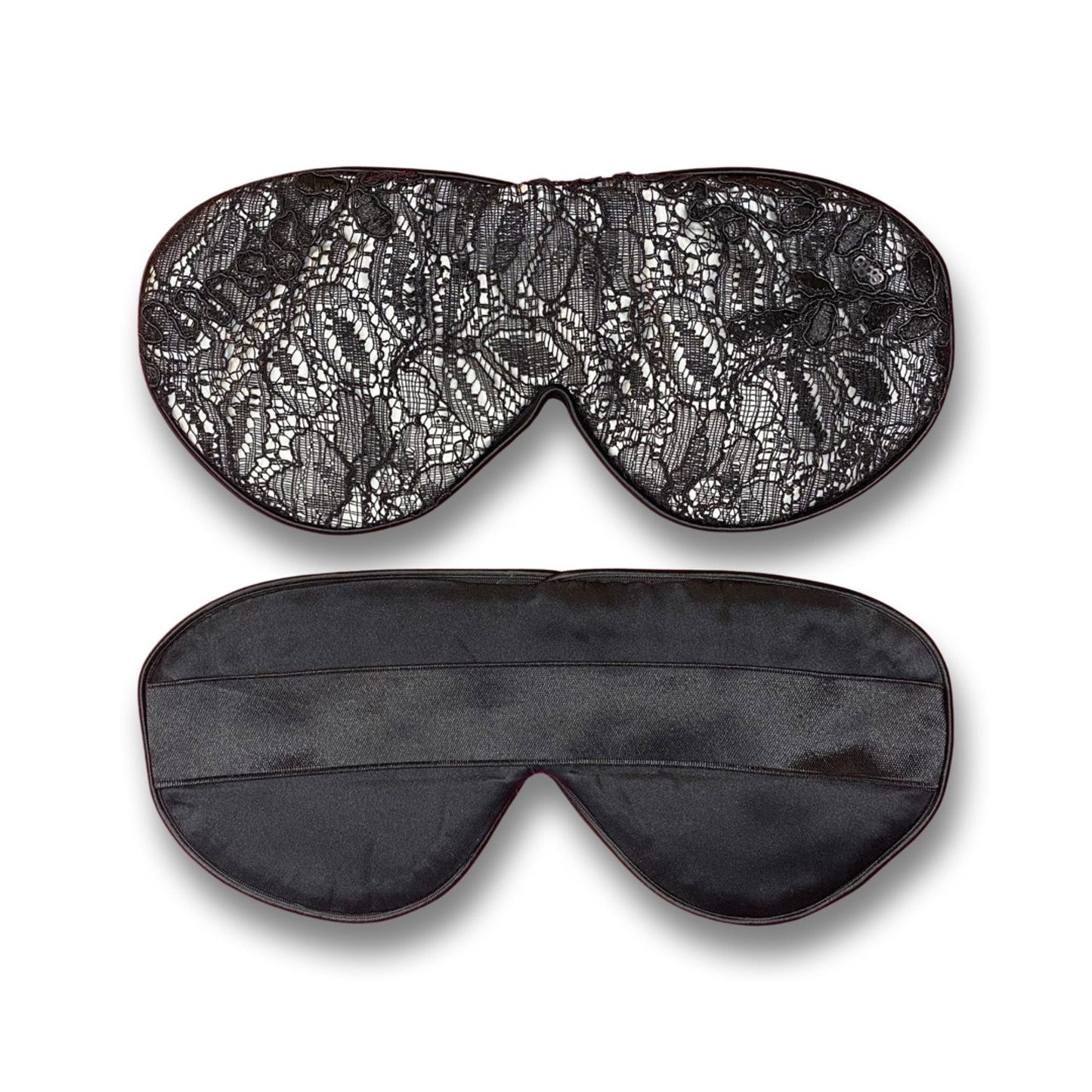 Black Lace Silk Sleep Mask