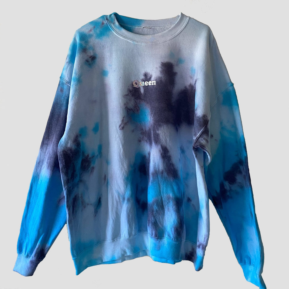 Queen Tie Dye Sweatshirt