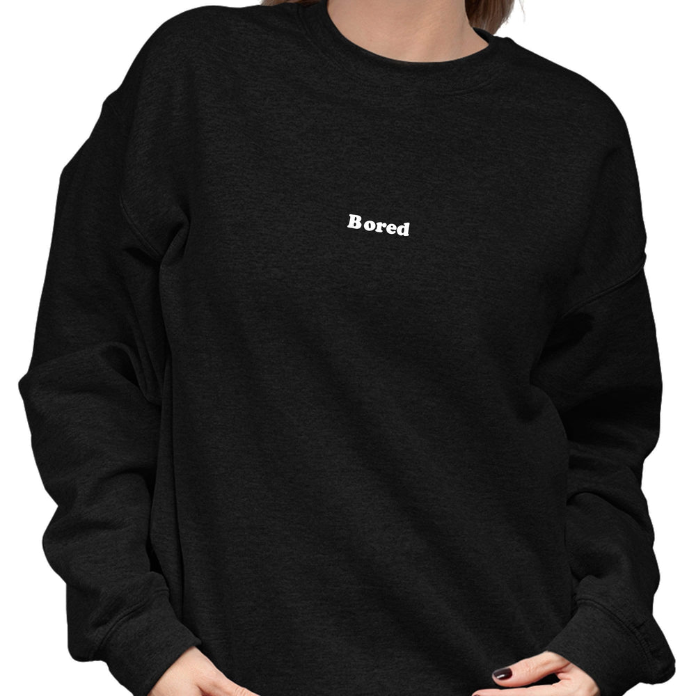 Bored Black Sweatshirt