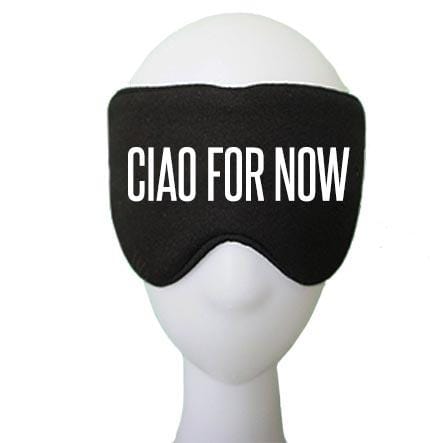 
                  
                    Ciao For Now Cotton Lux Sleep Mask
                  
                