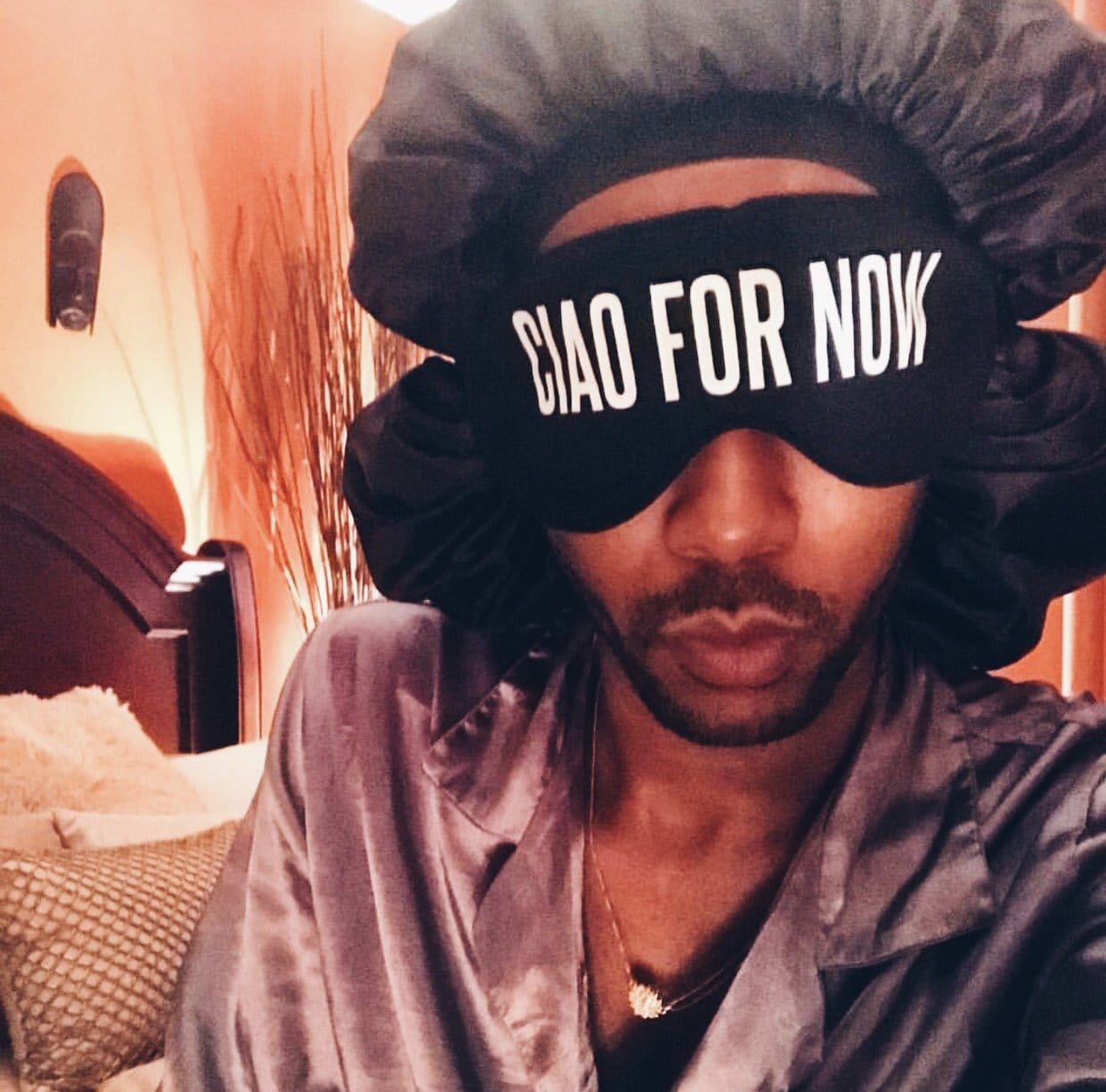 
                  
                    Ciao For Now Cotton Lux Sleep Mask
                  
                