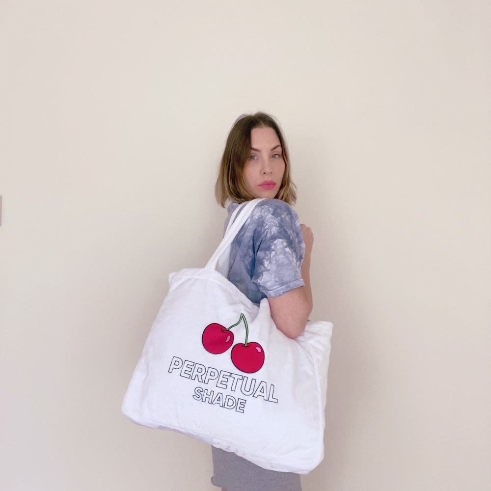 
                  
                    Large Cherry Tote Bag
                  
                