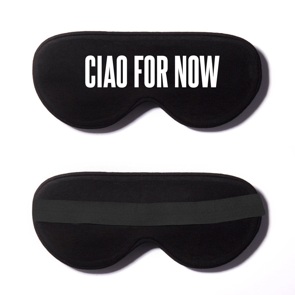 Ciao For Now Cotton Lux Sleep Mask