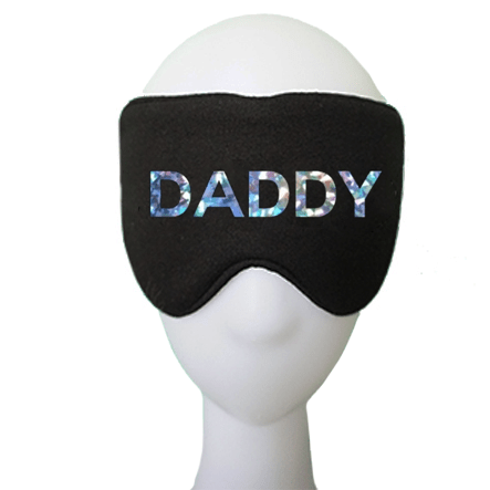 
                  
                    DADDY Silver Holographic Cotton Lux Sleep Mask
                  
                