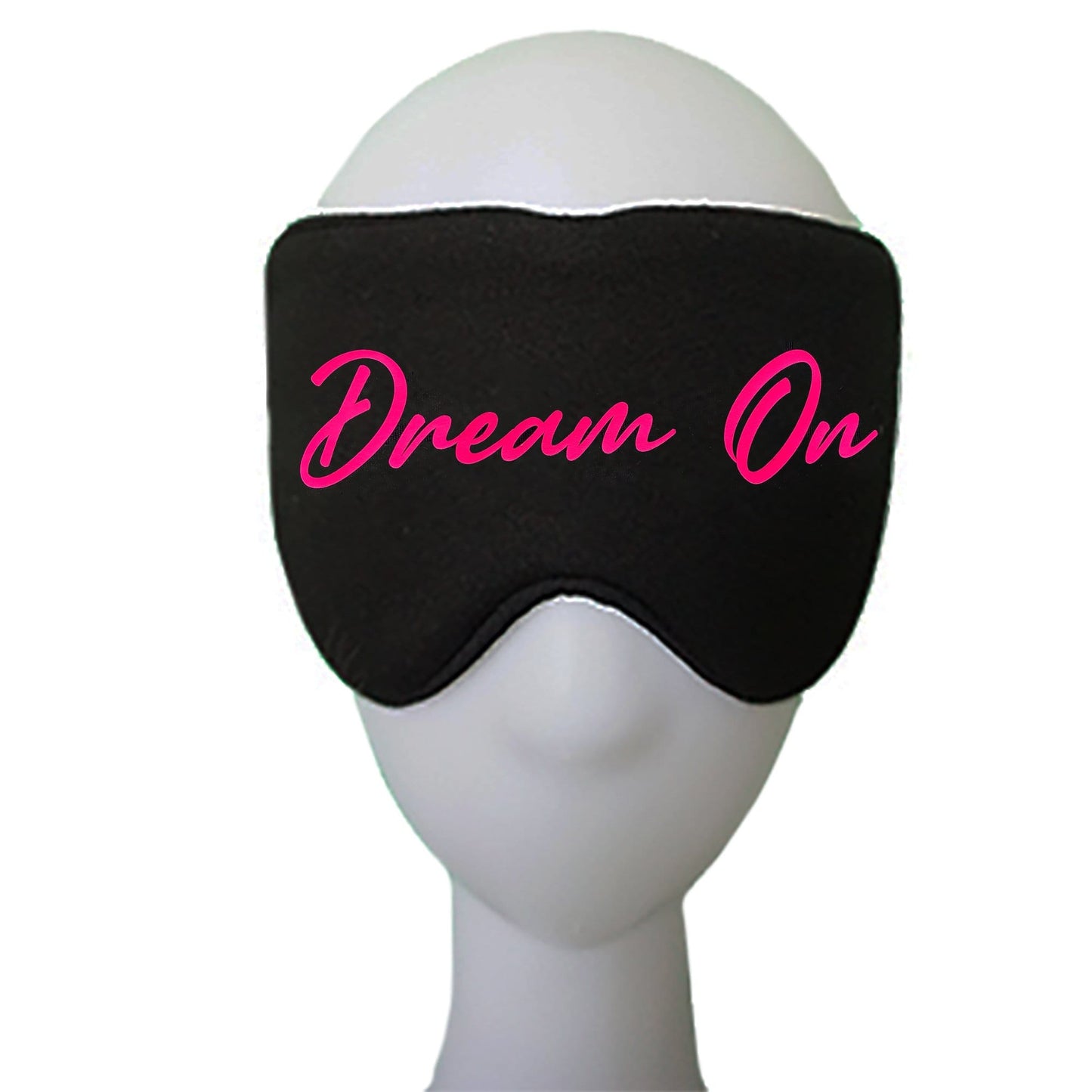 
                  
                    Dream on Neon Pink Cotton Lux Sleep Mask
                  
                