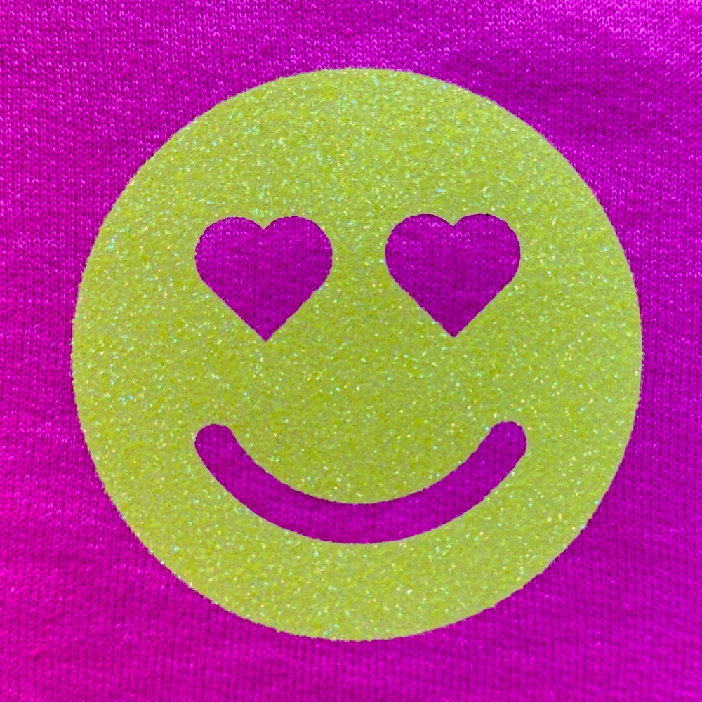 
                  
                    Bright Pink Happy Sweatshirt
                  
                