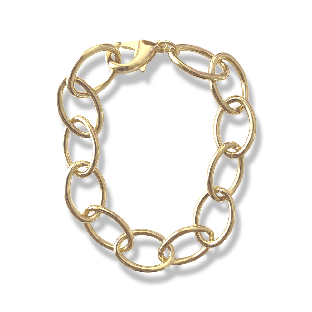 Oval Chain Link Bracelet