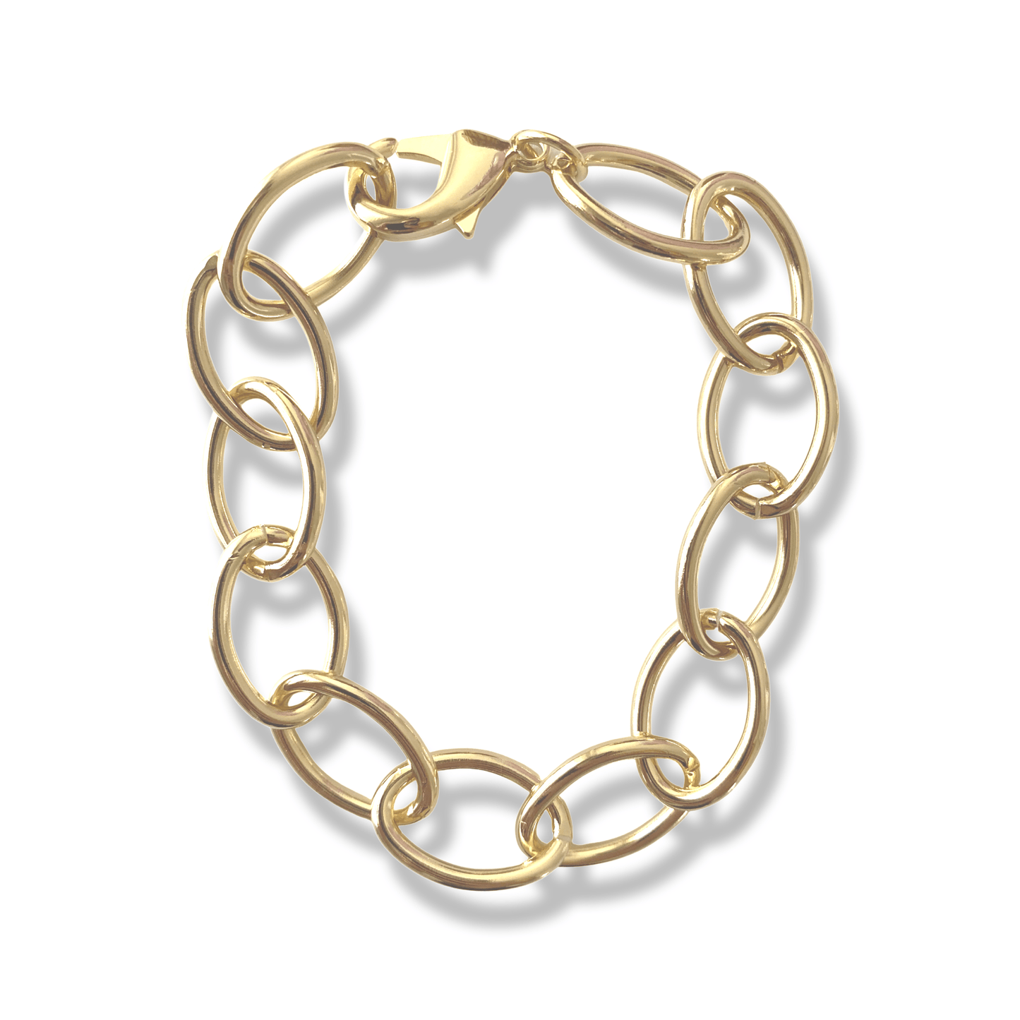 
                  
                    Oval Chain Link Bracelet
                  
                