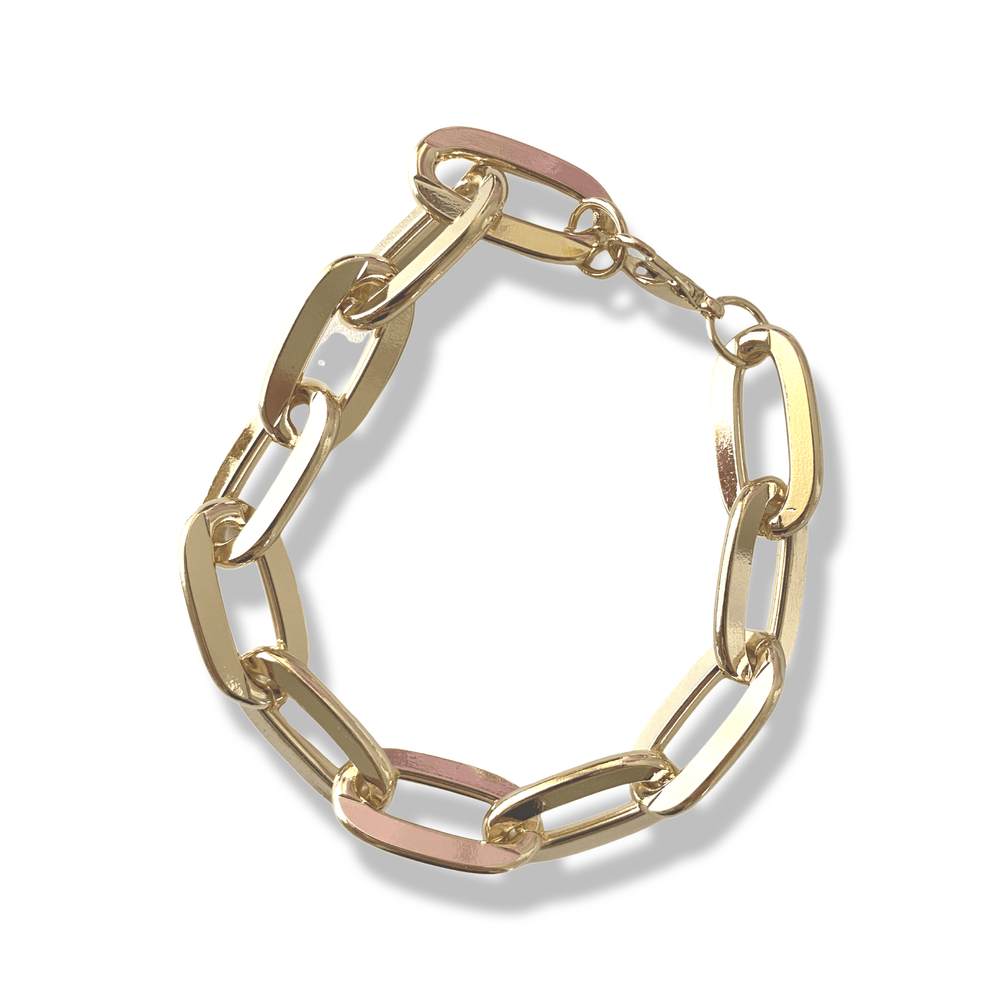 
                  
                    Stacked Link Chain Bracelets
                  
                