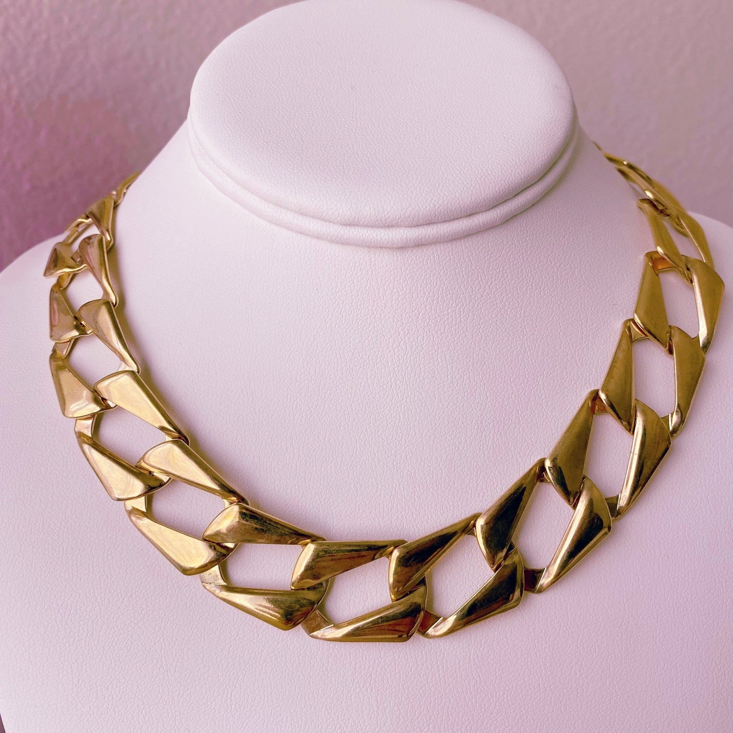 
                  
                    Jumbo Link Gold Tone Necklace
                  
                