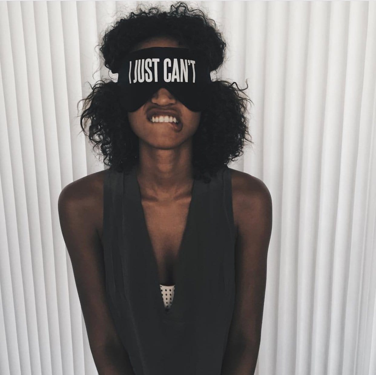 
                  
                    I Just Can't Cotton Lux Sleep Mask
                  
                