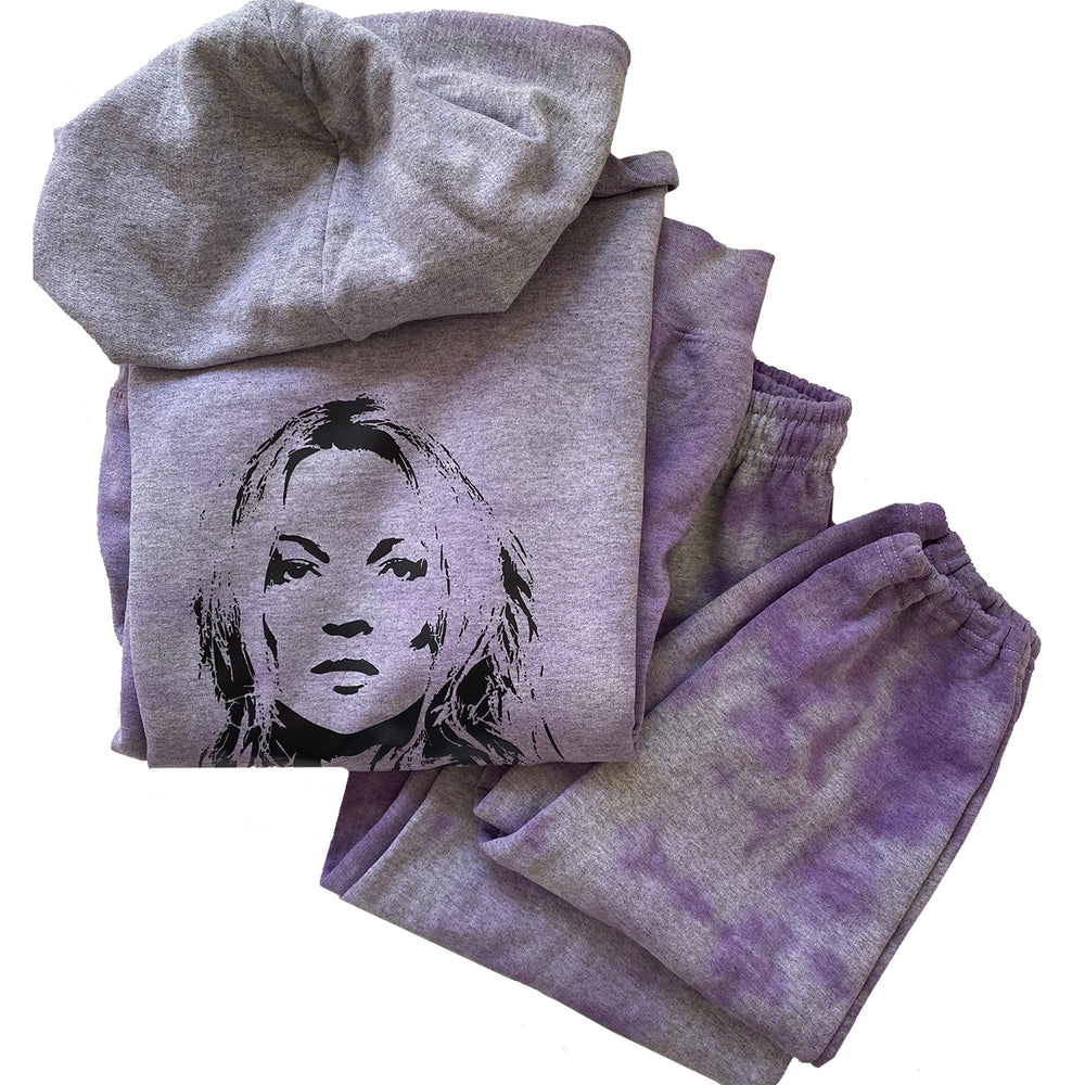 Kate Purple Tie Dye Set