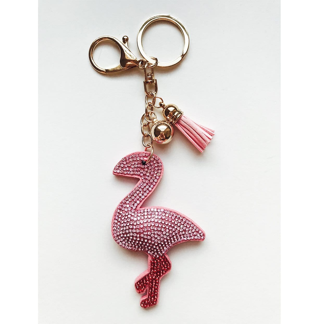 
                  
                    Rhinestone Flamingo Keychain
                  
                