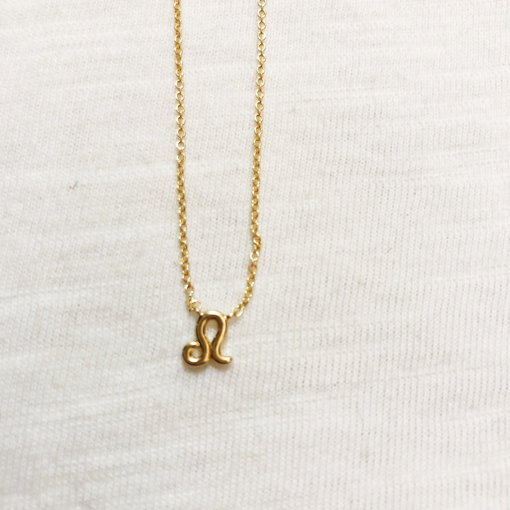 Leo Zodiac Necklace