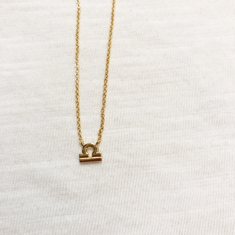 Libra Zodiac Necklace