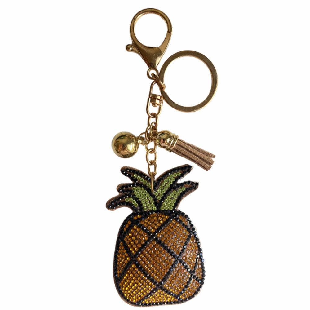 Pineapple Bag Charm Keychain