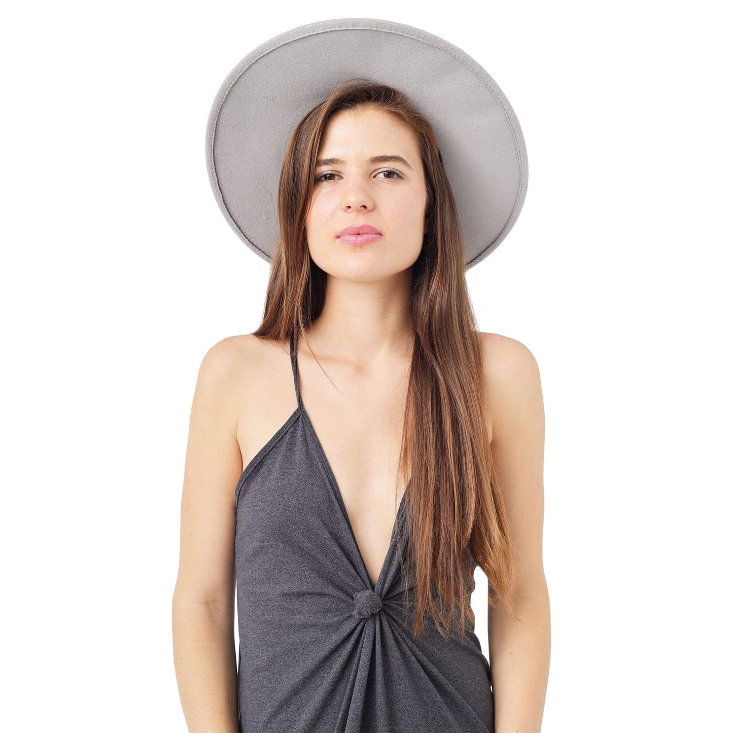
                  
                    THE ROMY DRESS -GREY JERSEY
                  
                